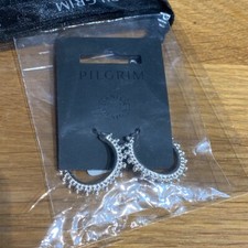 🟢 Pilgrim Earrings Round