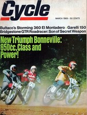 Cycle Magazine Mar 1969 -