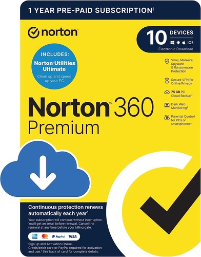 Norton 360 premium - premium, utilities