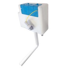 CONCEALED DUAL FLUSH TOILET