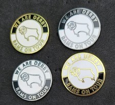 DERBY COUNTY FC ON TOUR ENAMEL