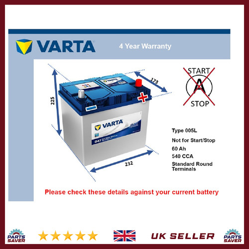 Battery fits honda civic - honda,