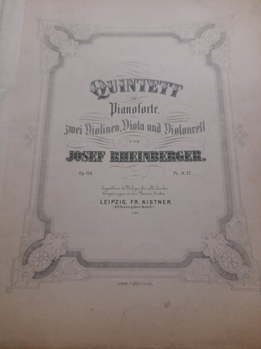 Josef rheinberger quintet - josef,