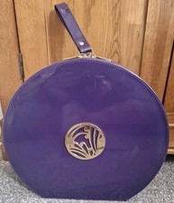 Vanity Case, Purple 2 way Zip Make Up ***