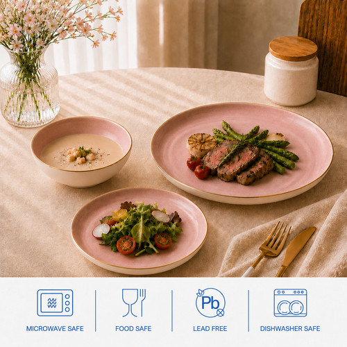 Piece porcelain dinner set - porcelain,