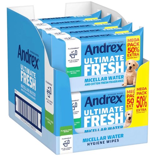 Andrex classic clean washlets - andrex,