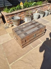 antique vintage travel trunk