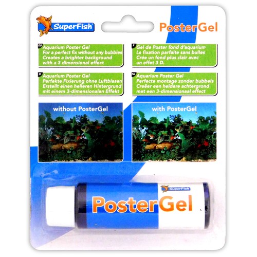 Superfish poster gel aquarium - superfish,