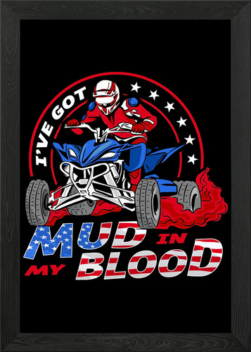 Patriot quad bike rider framed - patriot,