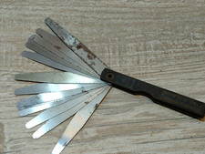 Vintage 16 Blade Feeler Gauge