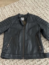 Next Boys Leather Look  Biker
