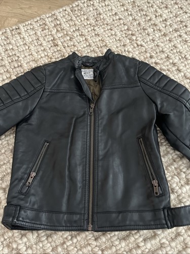 Next boys leather look biker - look,