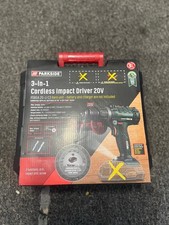 BRAND NEW Parkside 20V 3-in-1 Cordless Impact Driver Drill Bare Unit