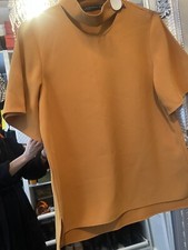 Zara Mustard Top Xs