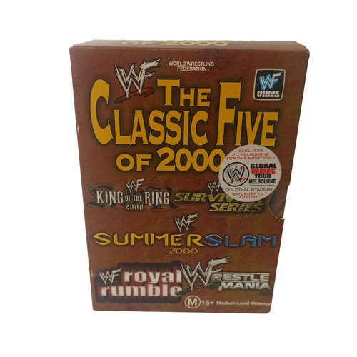 Wwf wwe the classic five - wwe,