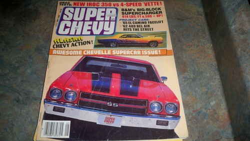 Super chevy vintage car - super,