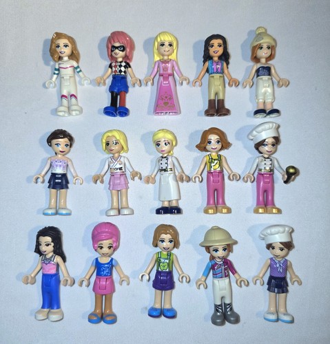 Lego friends minifigures - lego,