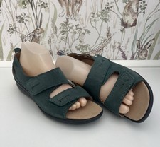 Hotter Florence Green Nubuck