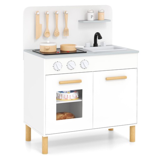 Kids play kitchen - play, wooden