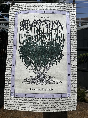 Jersey lavender tea - jersey, towel