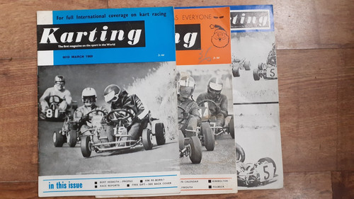 Karting magazines 1960's