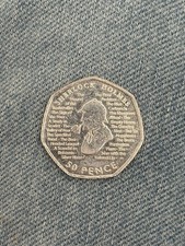 Rare Sherlock Holmes’s 50p