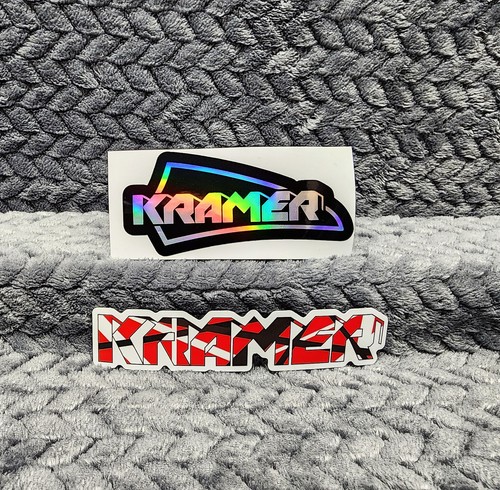 Kramer guitars sticker set - kramer,