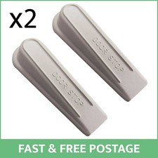 2pk Rubber Door Wedges Large
