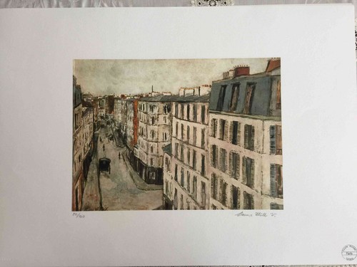 Maurice utrillo off set - maurice,