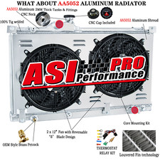 3 Rows Radiator SHROUD FAN