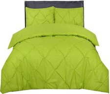 Pintuck Diamond Duvet Cover