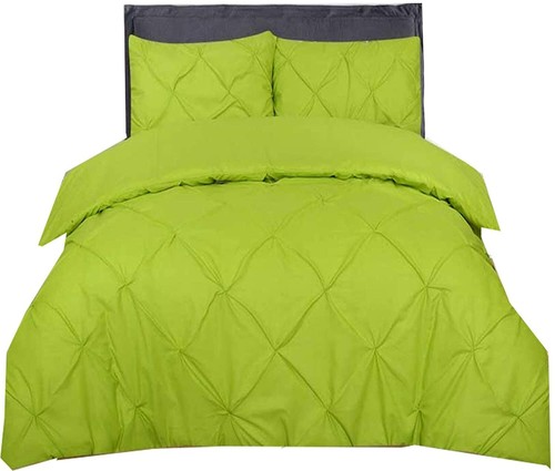 Pintuck diamond duvet cover - pintuck,