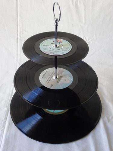 Retro vintage upcycled tier - , 3