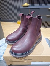 ladies Pavers Burgandy Boots