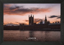 London Framed Wall Art Poster