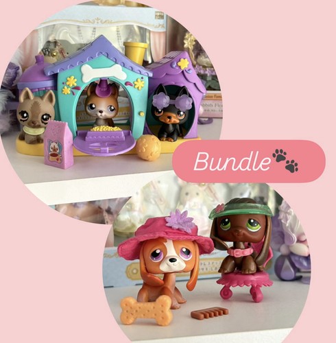 Littlest pet shop bundle dogs - pet,