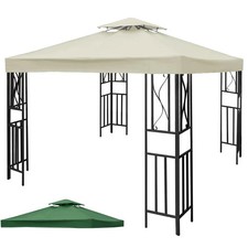 3m 2 Tier Garden Gazebo Top
