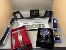 8glob  8 Fully Working Watches Some New All Cleaned Battery Checked And Boxed