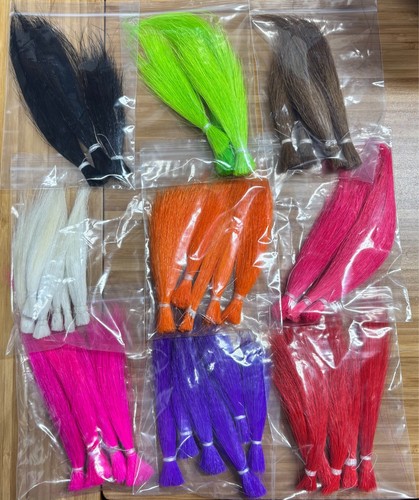 Faux bucktail synthetic deer - bucktail,