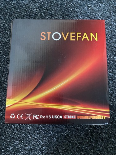 Stove fan log - fan/log, burner