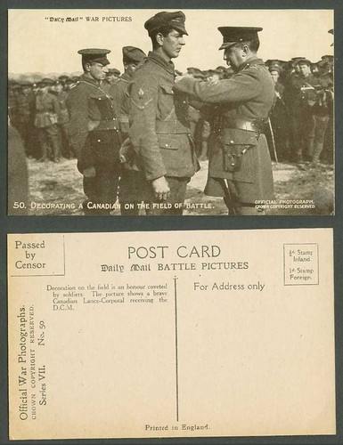 Ww1 daily mail old postcard - ww1,