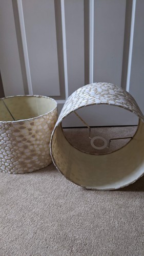 Large lamp shades - 2, ceiling