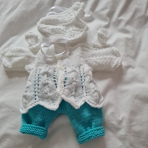 Hand knitted reborn - hand, 12/13"