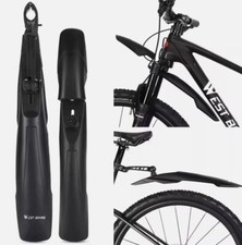 26" to 29" Bike Mudguards MTB Mountain Bike Road Bike Mudguards Front Rear Set