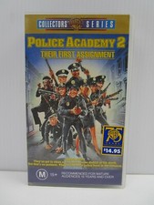 Police Academy 2, Their First Assignment, VHS Tape, Vintage Video, Movie M15+