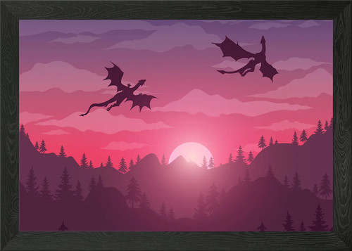 Beautiful view framed wall art - beautiful,