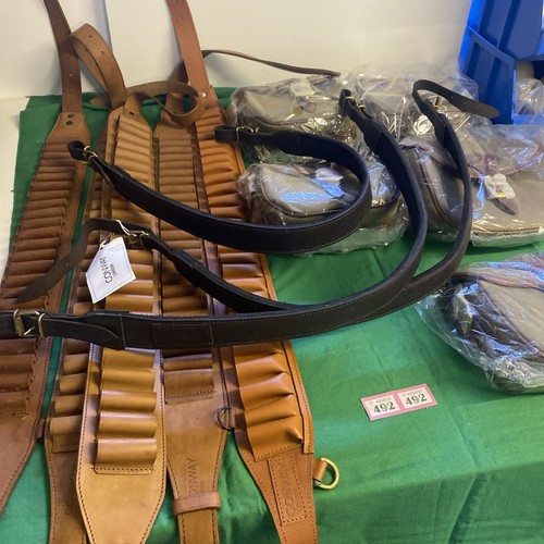 Shotgun cartridge belts bags - belts,