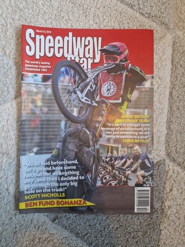 Speedway star march 23rd 2019 - speedway,