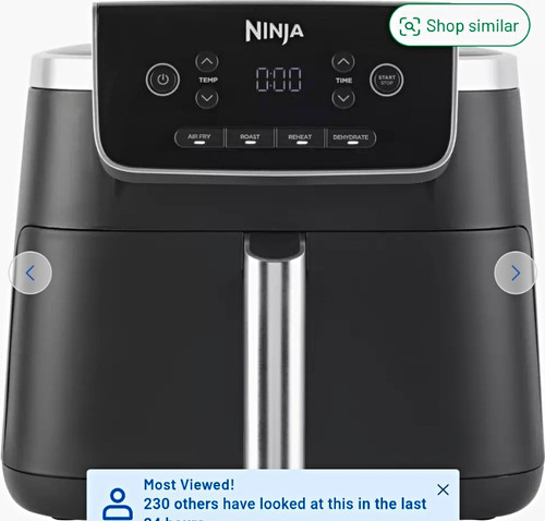 Ninja air fryer pro - fryer, 4.7l