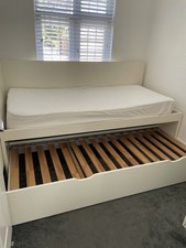 IKEA Flaxa Twin Single bed frame with single pullout underneath Bexleyheath Kent